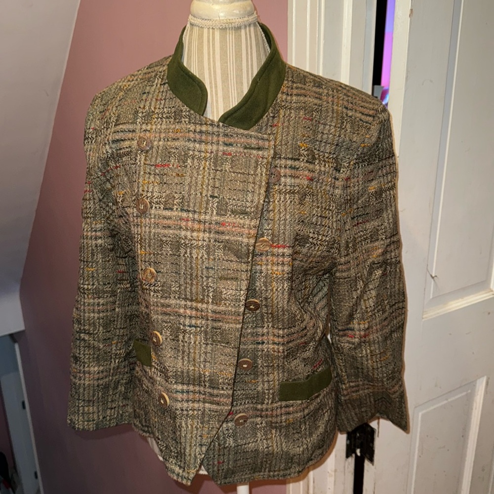Geiger wool blazer